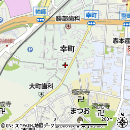 島根県松江市幸町823-23周辺の地図
