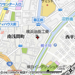 横浜油脂工業周辺の地図