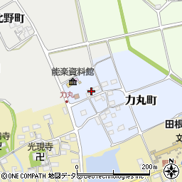 滋賀県長浜市力丸町75周辺の地図