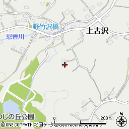神奈川県厚木市上古沢870周辺の地図