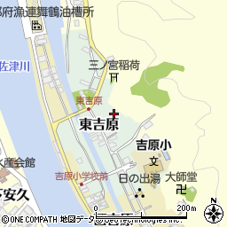 京都府舞鶴市東吉原周辺の地図