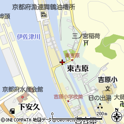 京都府舞鶴市西吉原1-3周辺の地図