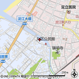鳥取県米子市淀江町西原512周辺の地図