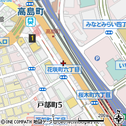 神奈川県横浜市西区桜木町7丁目37周辺の地図