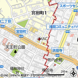 神奈川県横浜市保土ケ谷区宮田町1丁目4-1周辺の地図