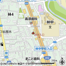 キタムラカメラ厚木林店周辺の地図