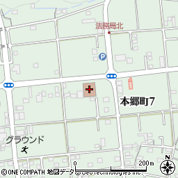 岐阜地方法務局美濃加茂支局周辺の地図