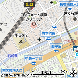 リパーク横浜平沼２丁目駐車場周辺の地図