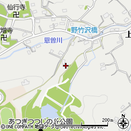 神奈川県厚木市上古沢884周辺の地図