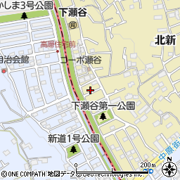 神奈川県横浜市瀬谷区北新32-5周辺の地図