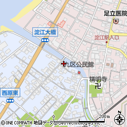 鳥取県米子市淀江町西原513周辺の地図