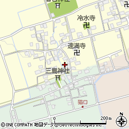 滋賀県長浜市高月町宇根366周辺の地図