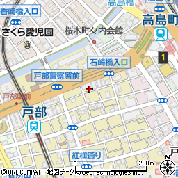 有限会社小倉青果店周辺の地図