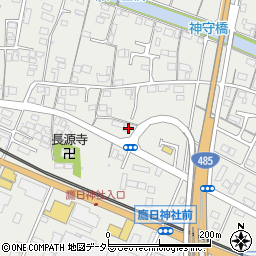 島根県松江市東津田町974周辺の地図