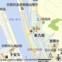 京都府舞鶴市西吉原1-9周辺の地図