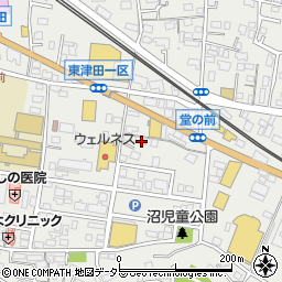 島根県松江市東津田町1099周辺の地図