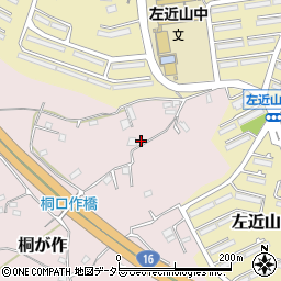 神奈川県横浜市旭区桐が作1455周辺の地図