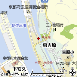 京都府舞鶴市西吉原1-16周辺の地図