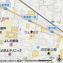 島根県松江市東津田町1129周辺の地図