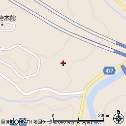 長野県下伊那郡阿智村智里園原周辺の地図