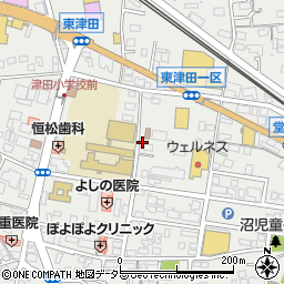 島根県松江市東津田町1147周辺の地図
