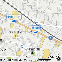 オリックスレンタカー松江店周辺の地図