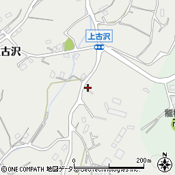 神奈川県厚木市上古沢151周辺の地図