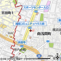 グリフィン横浜・天王町弐番館周辺の地図