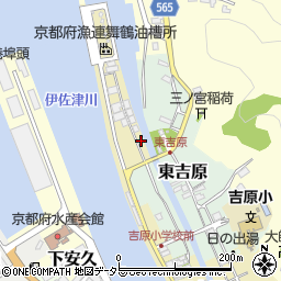 京都府舞鶴市西吉原1-19周辺の地図