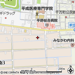 安田コーポ周辺の地図