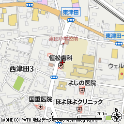 島根県松江市東津田町1171周辺の地図