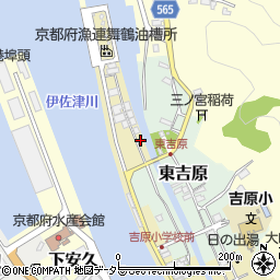 京都府舞鶴市西吉原1-22周辺の地図