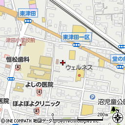島根県松江市東津田町1143周辺の地図