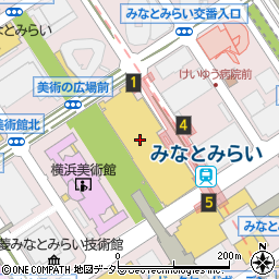 鎌倉パスタ・マークイズみなとみらい店周辺の地図
