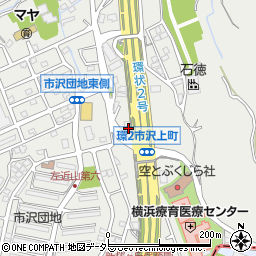 神奈川県横浜市旭区市沢町549-4周辺の地図