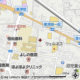 島根県松江市東津田町1142周辺の地図