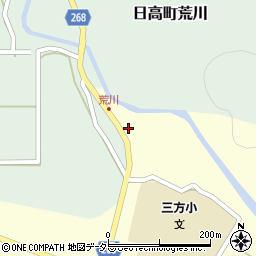 兵庫県豊岡市日高町栗山35周辺の地図
