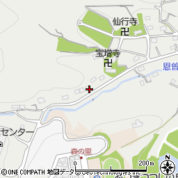 神奈川県厚木市上古沢1180-1周辺の地図
