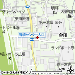 神奈川県厚木市金田1049周辺の地図
