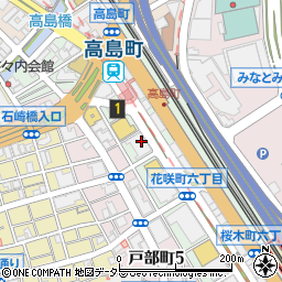 株式会社大興電子通信　横浜支店周辺の地図