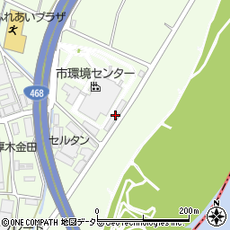 神奈川県厚木市金田1639周辺の地図