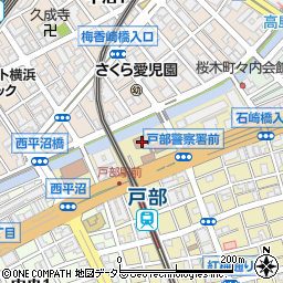 横浜市安全管理局西消防署周辺の地図