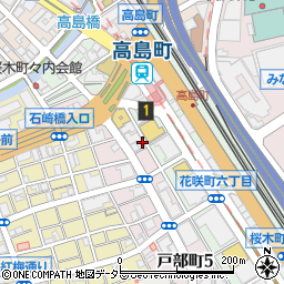 香蘭堂ゴム印工場周辺の地図