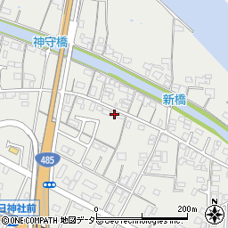 島根県松江市東津田町825周辺の地図