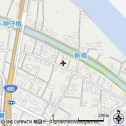 島根県松江市東津田町721周辺の地図