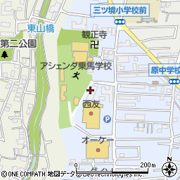 ミモザ横濱紫陽花苑周辺の地図