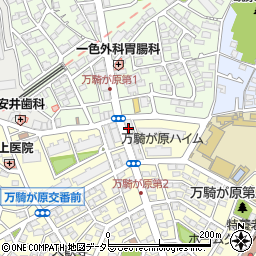 かにっ子弁当　二俣川本店周辺の地図