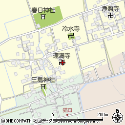 滋賀県長浜市高月町宇根347周辺の地図