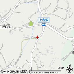 神奈川県厚木市上古沢708周辺の地図