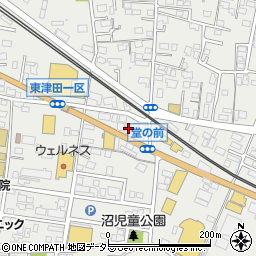 島根県松江市東津田町1092周辺の地図